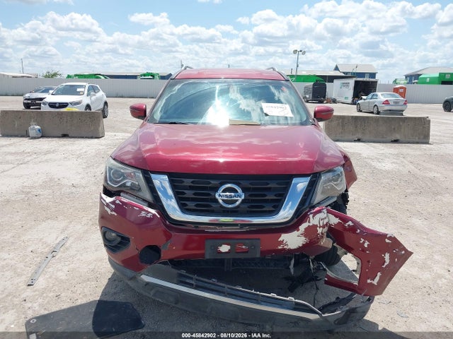 45842902 :رقم المزاد ، 5N1DR2MM1JC622411 vin ، 2018 Nissan Pathfinder Sv مزاد بيع