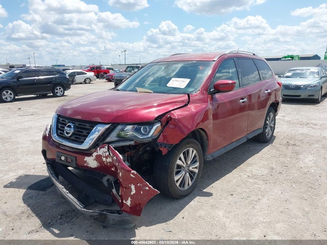 45842902 :رقم المزاد ، 5N1DR2MM1JC622411 vin ، 2018 Nissan Pathfinder Sv مزاد بيع