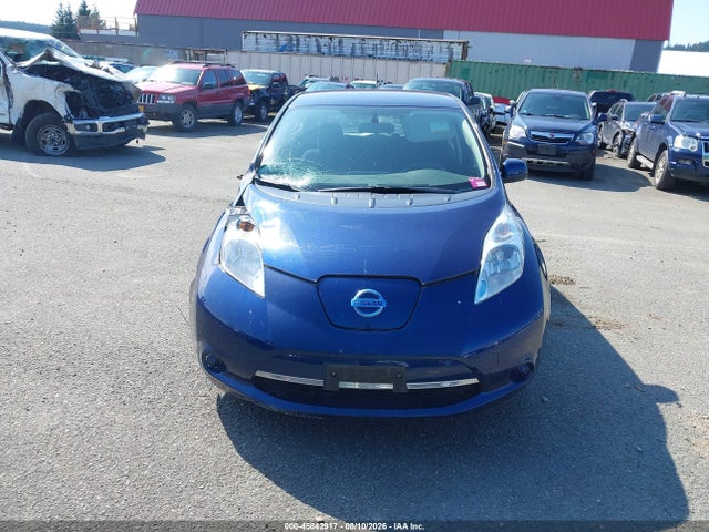 2017 Nissan Leaf S მანქანა იყიდება აუქციონზე, vin: 1N4BZ0CP8HC309738, აუქციონის ნომერი: 45842917