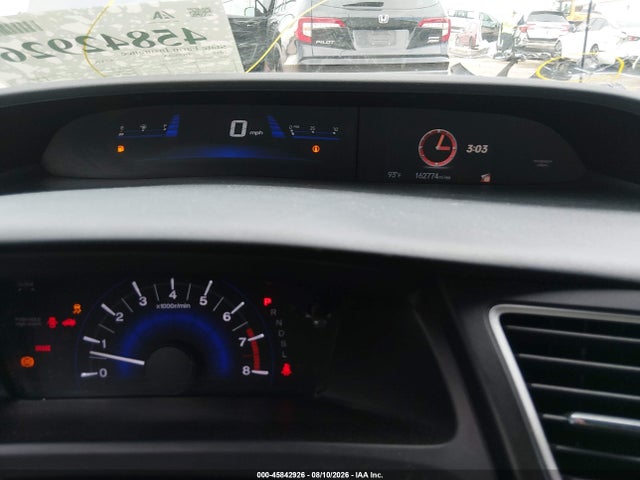 2015 Honda Civic Lx მანქანა იყიდება აუქციონზე, vin: 2HGFG3B51FH505129, აუქციონის ნომერი: 45842926