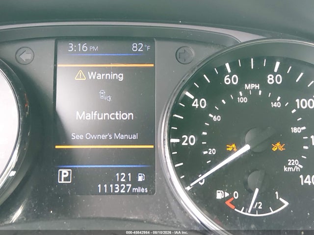 2020 Nissan Rogue Sv Fwd მანქანა იყიდება აუქციონზე, vin: KNMAT2MT2LP542742, აუქციონის ნომერი: 45842984