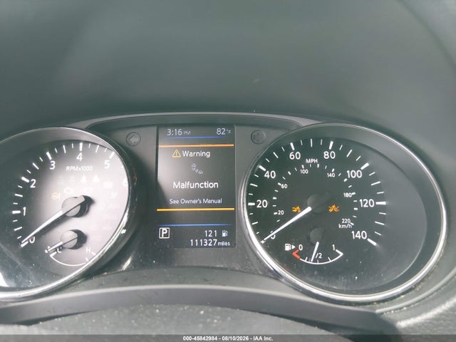 2020 Nissan Rogue Sv Fwd მანქანა იყიდება აუქციონზე, vin: KNMAT2MT2LP542742, აუქციონის ნომერი: 45842984