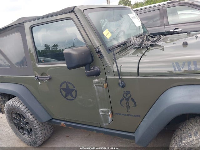 Aukcja sprzedaży 2015 Jeep Wrangler Willys Wheeler, vin: 1C4AJWAG9FL592635, numer aukcji: 45843058