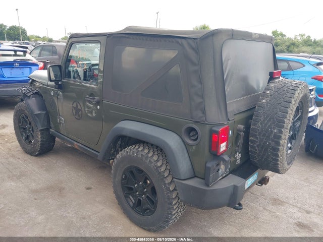 Aukcja sprzedaży 2015 Jeep Wrangler Willys Wheeler, vin: 1C4AJWAG9FL592635, numer aukcji: 45843058