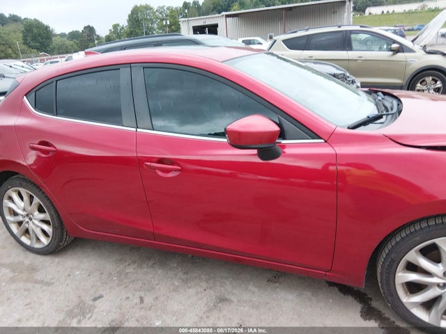 Aukcja sprzedaży 2016 Mazda Mazda3 S Grand Touring, vin: JM1BM1N35G1330985, numer aukcji: 45843080