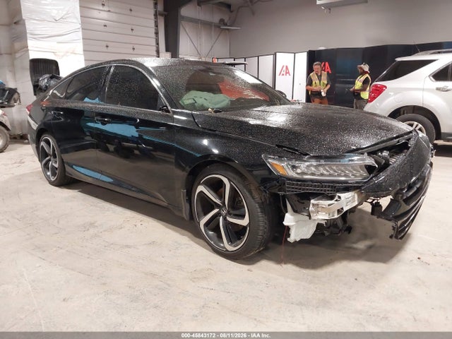 45843172 :رقم المزاد ، 1HGCV1F34NA105892 vin ، 2022 Honda Accord Sport مزاد بيع