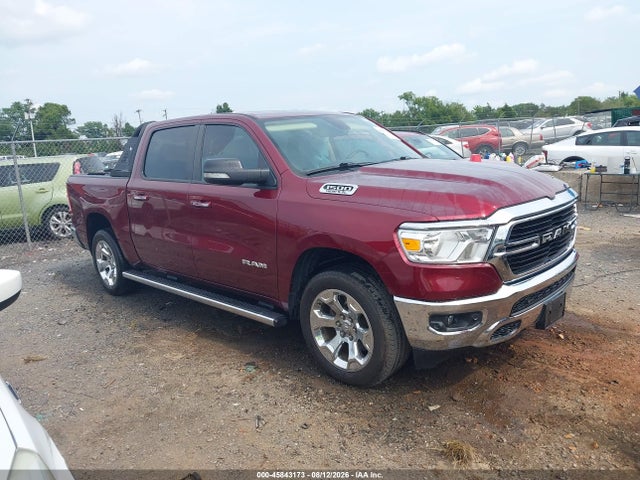 Aukcja sprzedaży 2019 Ram 1500 Big Horn/lone Star  4x4 5'7 Box, vin: 1C6SRFFT9KN736970, numer aukcji: 45843173