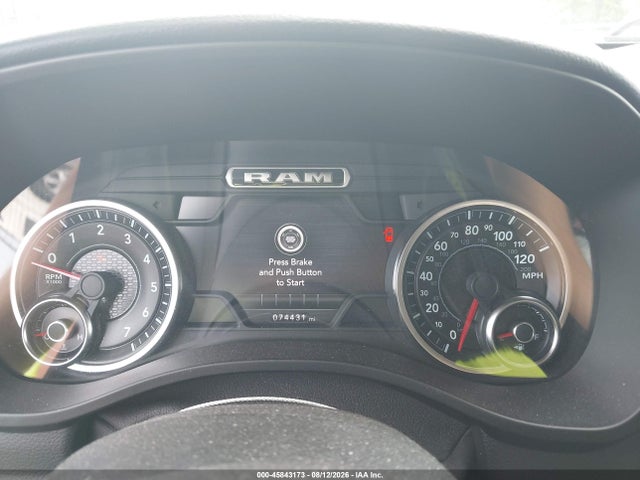 Aukcja sprzedaży 2019 Ram 1500 Big Horn/lone Star  4x4 5'7 Box, vin: 1C6SRFFT9KN736970, numer aukcji: 45843173