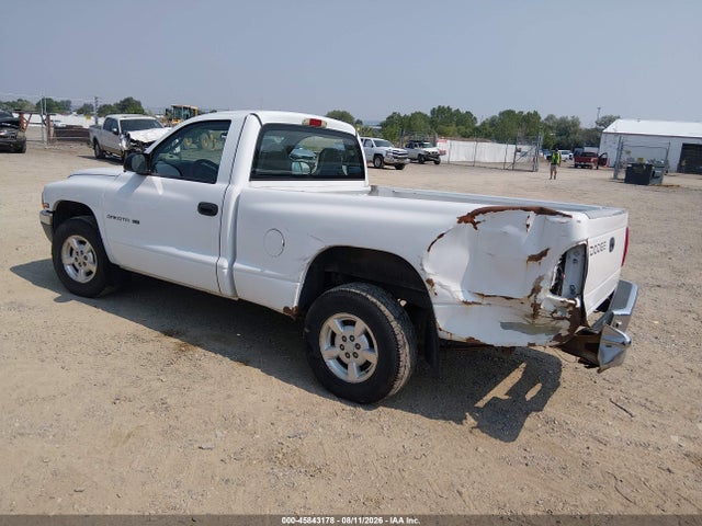 45843178 :رقم المزاد ، 1B7GL26X21S318813 vin ، 2001 Dodge Dakota Slt/sport مزاد بيع
