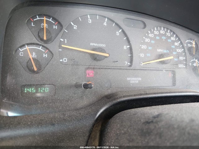 45843178 :رقم المزاد ، 1B7GL26X21S318813 vin ، 2001 Dodge Dakota Slt/sport مزاد بيع