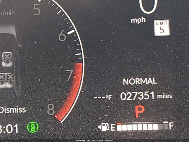 45843202 :رقم المزاد ، 3CZRZ2H34SM706051 vin ، 2025 Honda Hr-v Awd Lx مزاد بيع