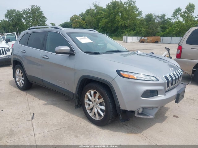 2015 Jeep Cherokee Limited მანქანა იყიდება აუქციონზე, vin: 1C4PJMDS0FW646448, აუქციონის ნომერი: 45843232