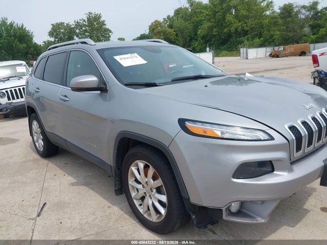 2015 Jeep Cherokee Limited მანქანა იყიდება აუქციონზე, vin: 1C4PJMDS0FW646448, აუქციონის ნომერი: 45843232