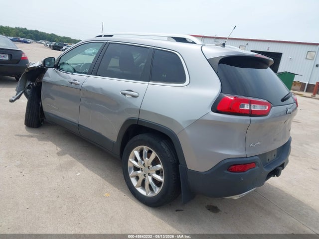 2015 Jeep Cherokee Limited მანქანა იყიდება აუქციონზე, vin: 1C4PJMDS0FW646448, აუქციონის ნომერი: 45843232
