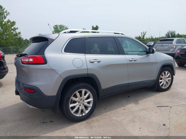 2015 Jeep Cherokee Limited მანქანა იყიდება აუქციონზე, vin: 1C4PJMDS0FW646448, აუქციონის ნომერი: 45843232