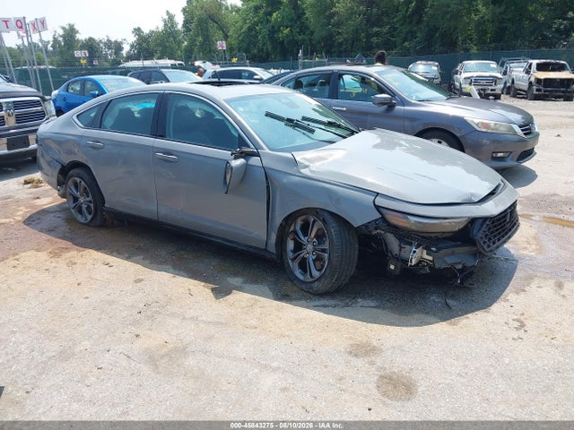 Auction sale of the 2025 Honda Accord Hybrid Ex-l, vin: 1HGCY2F63SA004491, lot number: 45843275