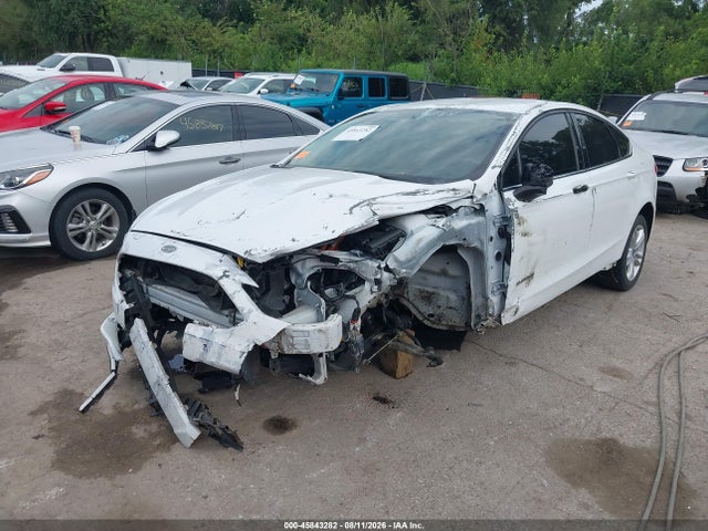 45843282 :رقم المزاد ، 3FA6P0UU4JR101035 vin ، 2018 Ford Fusion Hybrid S مزاد بيع