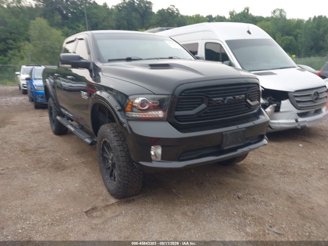 2018 Ram 1500 Sport მანქანა იყიდება აუქციონზე, vin: 1C6RR7MT8JS250528, აუქციონის ნომერი: 45843303