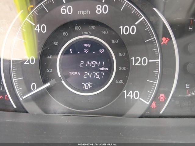 2013 Honda Cr-v Ex მანქანა იყიდება აუქციონზე, vin: 5J6RM4H51DL088543, აუქციონის ნომერი: 45843304