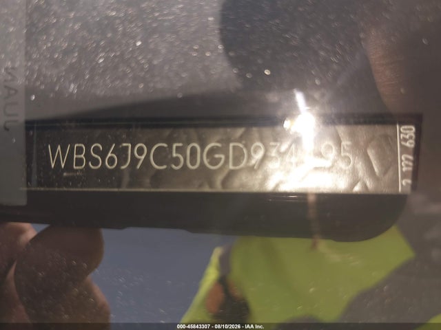 Продаж на аукціоні авто 2016 Bmw M6, vin: WBS6J9C50GD934495, номер лоту: 45843307