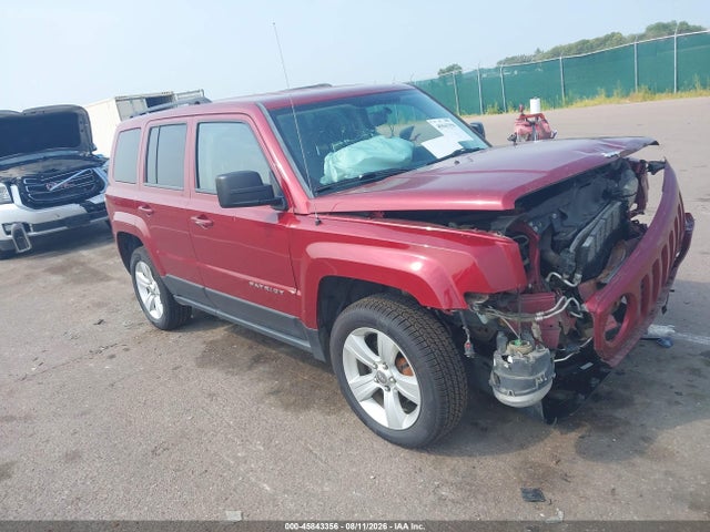2014 Jeep Patriot Latitude მანქანა იყიდება აუქციონზე, vin: 1C4NJRFB2ED709044, აუქციონის ნომერი: 45843356