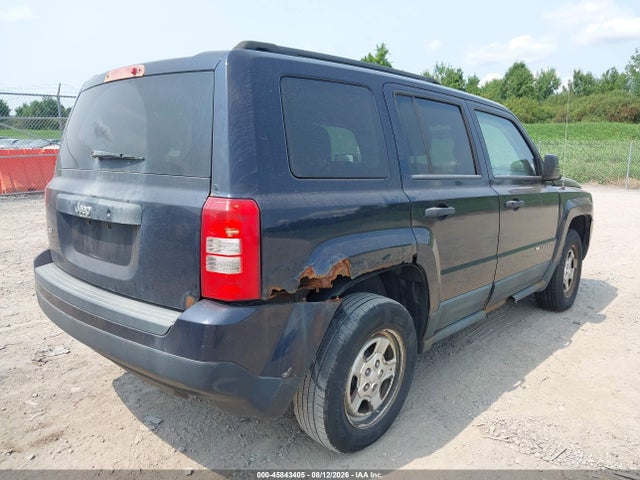 Продажа на аукционе авто 2011 Jeep Patriot Sport, vin: 1J4NF1GB9BD169733, номер лота: 45843405