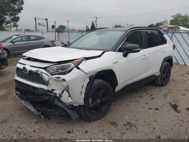 45843430 :رقم المزاد ، JTMEWRFVXLJ032707 vin ، 2020 Toyota Rav4 Hybrid Xse مزاد بيع