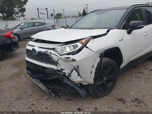 45843430 :رقم المزاد ، JTMEWRFVXLJ032707 vin ، 2020 Toyota Rav4 Hybrid Xse مزاد بيع