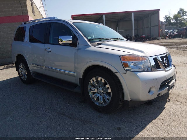 2015 Nissan Armada Platinum მანქანა იყიდება აუქციონზე, vin: 5N1AA0NE7FN621183, აუქციონის ნომერი: 45843445