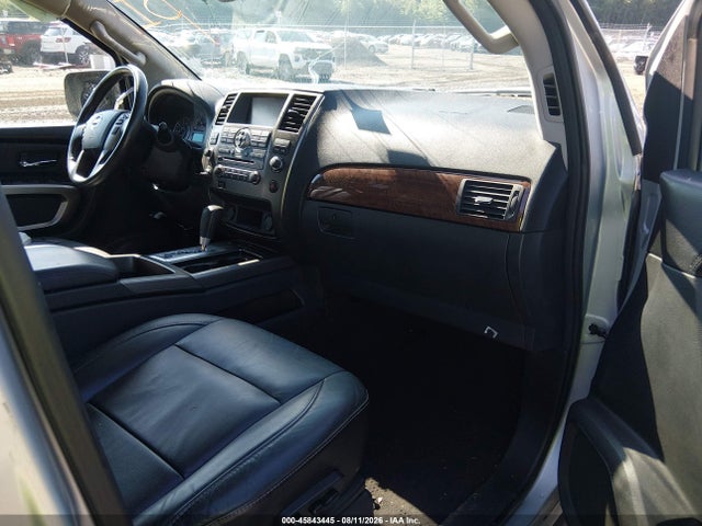 2015 Nissan Armada Platinum მანქანა იყიდება აუქციონზე, vin: 5N1AA0NE7FN621183, აუქციონის ნომერი: 45843445