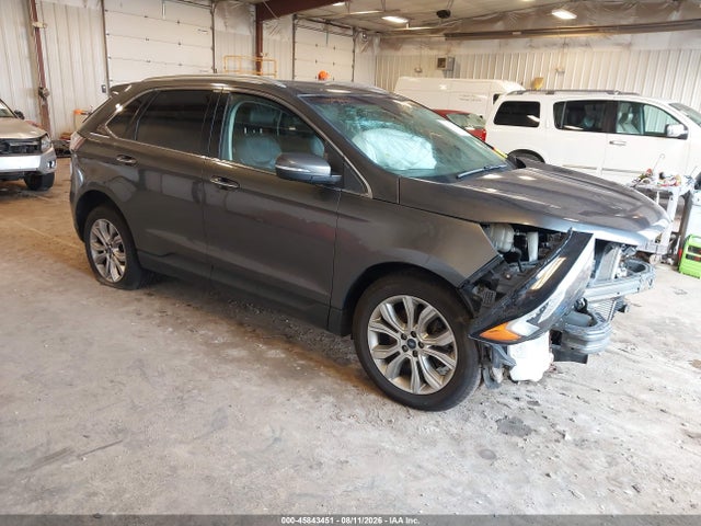2019 Ford Edge Titanium მანქანა იყიდება აუქციონზე, vin: 2FMPK4K92KBC22306, აუქციონის ნომერი: 45843451