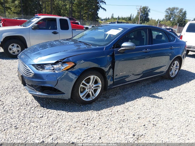 2018 Ford Fusion Hybrid Se მანქანა იყიდება აუქციონზე, vin: 3FA6P0LU3JR248397, აუქციონის ნომერი: 45843464