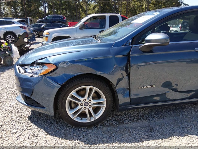 2018 Ford Fusion Hybrid Se მანქანა იყიდება აუქციონზე, vin: 3FA6P0LU3JR248397, აუქციონის ნომერი: 45843464