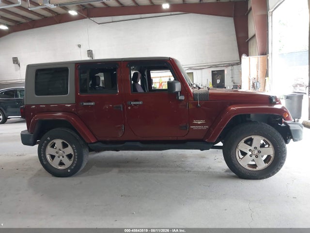 2007 Jeep Wrangler Unlimited Sahara მანქანა იყიდება აუქციონზე, vin: 1J4GA59177L113273, აუქციონის ნომერი: 45843519