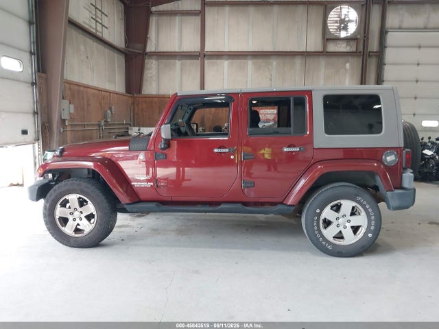 2007 Jeep Wrangler Unlimited Sahara მანქანა იყიდება აუქციონზე, vin: 1J4GA59177L113273, აუქციონის ნომერი: 45843519