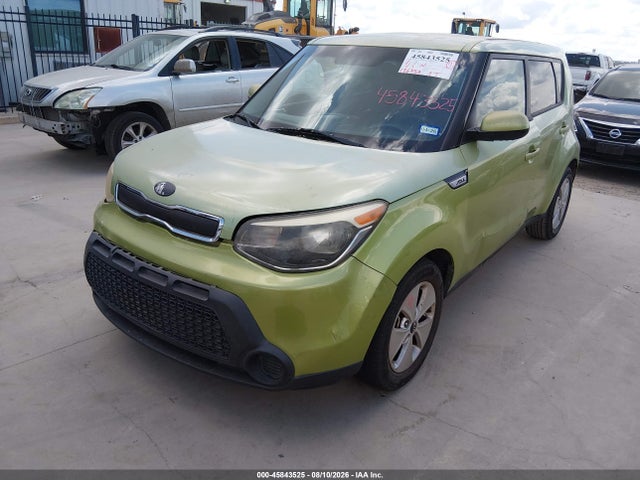 45843525 :رقم المزاد ، KNDJN2A21F7810366 vin ، 2015 Kia Soul مزاد بيع