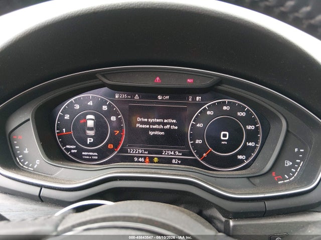 2018 Audi A4 2.0t Premium/2.0t Tech Premium მანქანა იყიდება აუქციონზე, vin: WAUENAF46JA035335, აუქციონის ნომერი: 45843547