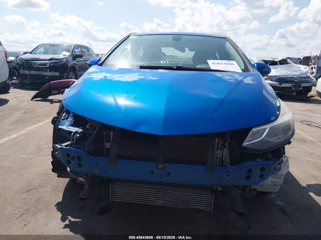 2016 Chevrolet Cruze Lt Auto მანქანა იყიდება აუქციონზე, vin: 3G1BE5SM3GS603835, აუქციონის ნომერი: 45843606