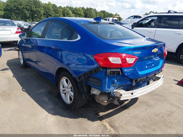 2016 Chevrolet Cruze Lt Auto მანქანა იყიდება აუქციონზე, vin: 3G1BE5SM3GS603835, აუქციონის ნომერი: 45843606