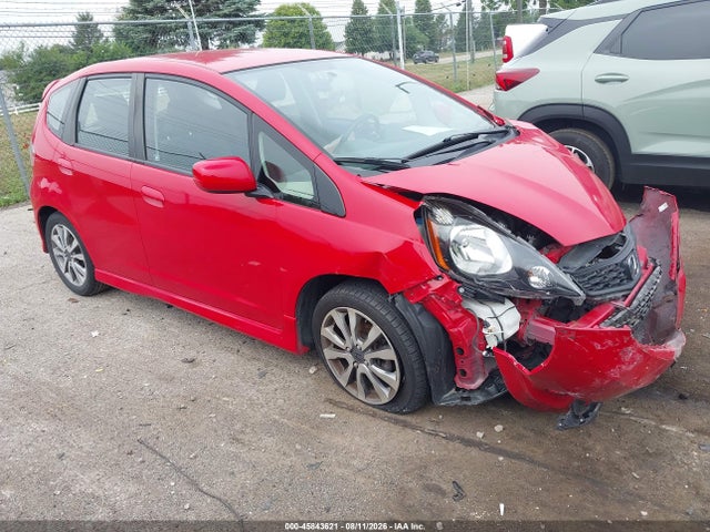 2013 Honda Fit Sport მანქანა იყიდება აუქციონზე, vin: JHMGE8H56DC073875, აუქციონის ნომერი: 45843621