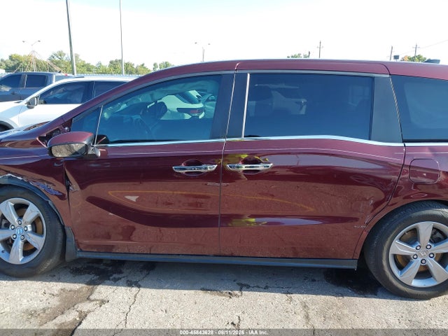 45843628 :رقم المزاد ، 5FNRL6H70JB038561 vin ، 2018 Honda Odyssey Ex-l مزاد بيع