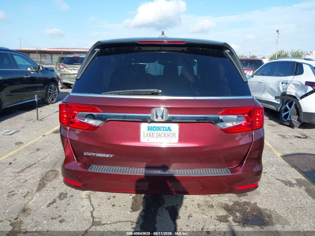 45843628 :رقم المزاد ، 5FNRL6H70JB038561 vin ، 2018 Honda Odyssey Ex-l مزاد بيع