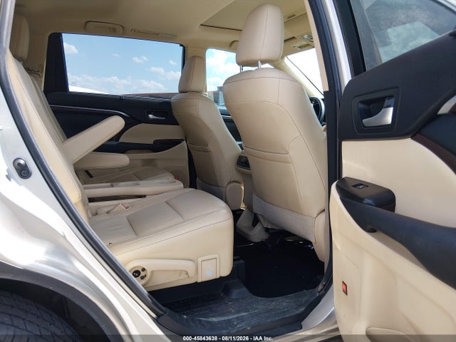 45843638 :رقم المزاد ، 5TDYKRFH8FS091619 vin ، 2015 Toyota Highlander Limited V6 مزاد بيع