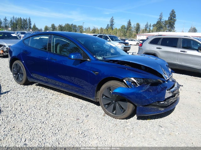 Tesla Model 3 Long Range Rear-wheel Drive/standard Rear-wheel Drive 2025 5YJ3E1EA1SF039352 zdjęcie główne