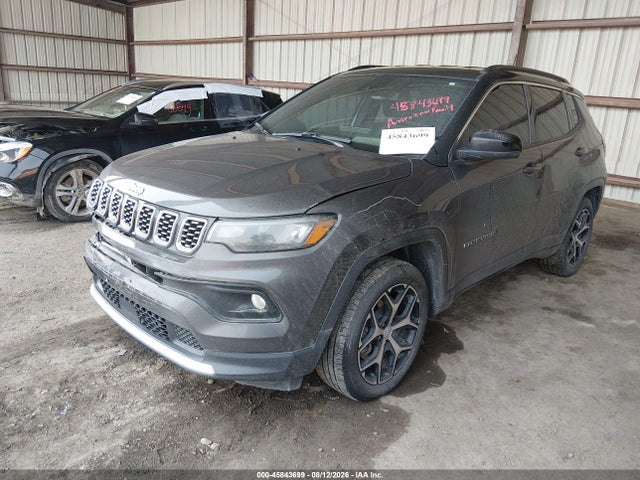 45843699 :رقم المزاد ، 3C4NJDCN0RT128689 vin ، 2024 Jeep Compass Limited 4x4 مزاد بيع