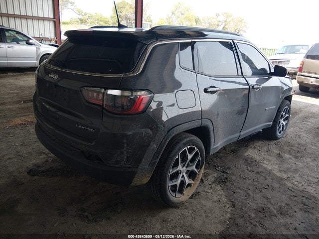 45843699 :رقم المزاد ، 3C4NJDCN0RT128689 vin ، 2024 Jeep Compass Limited 4x4 مزاد بيع