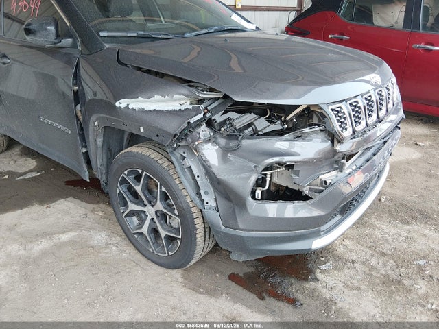 45843699 :رقم المزاد ، 3C4NJDCN0RT128689 vin ، 2024 Jeep Compass Limited 4x4 مزاد بيع
