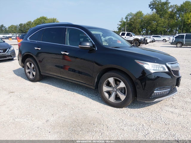 2014 Acura Mdx მანქანა იყიდება აუქციონზე, vin: 5FRYD4H20EB033530, აუქციონის ნომერი: 45843700