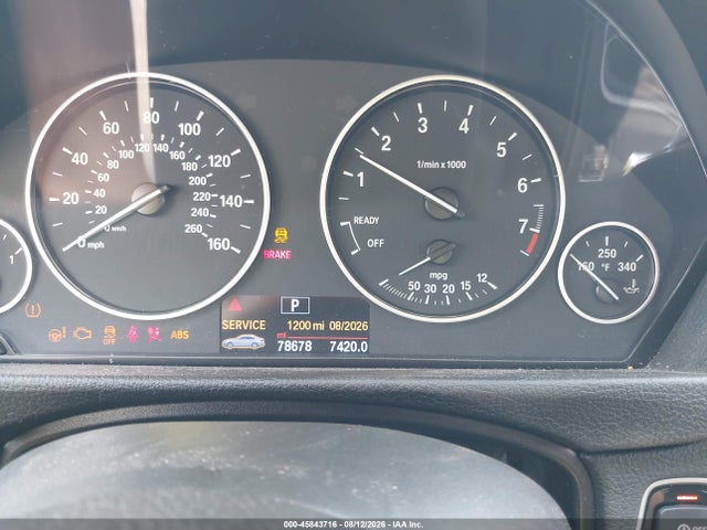 Aukcja sprzedaży 2014 Bmw 328i Xdrive, vin: WBA3B3C51EJ982653, numer aukcji: 45843716