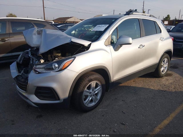 2018 Chevrolet Trax Lt მანქანა იყიდება აუქციონზე, vin: 3GNCJLSB9JL231954, აუქციონის ნომერი: 45843717